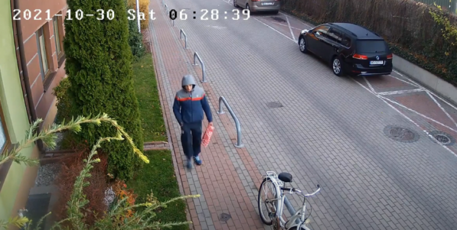 Siedlce: Rozpoznaj sprawcę kradzieży roweru!