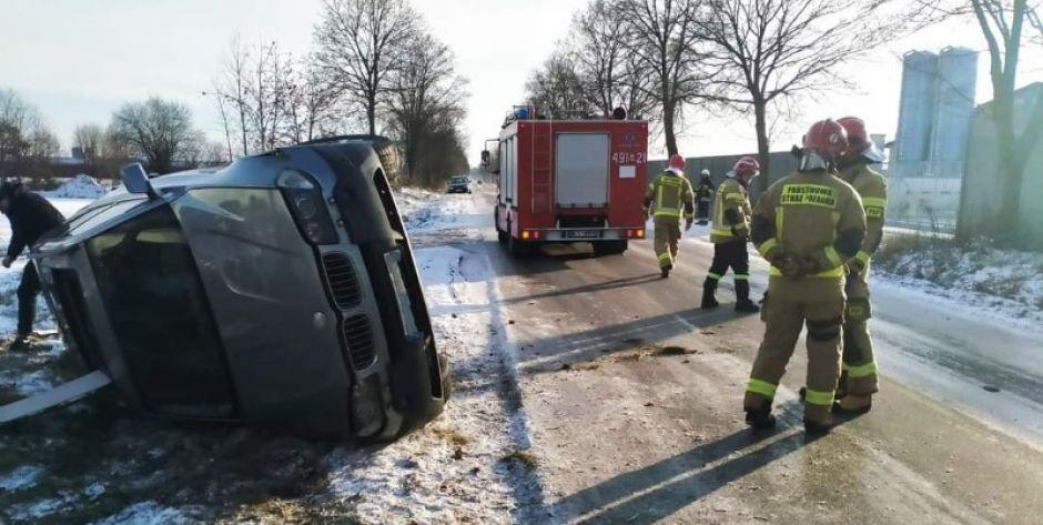 Wypadek w miejscowości Łuzki