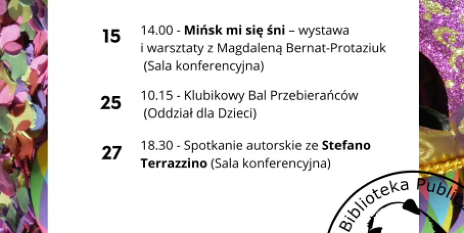 Bal, wystawa i spotkanie ze Stefano Terrazzino