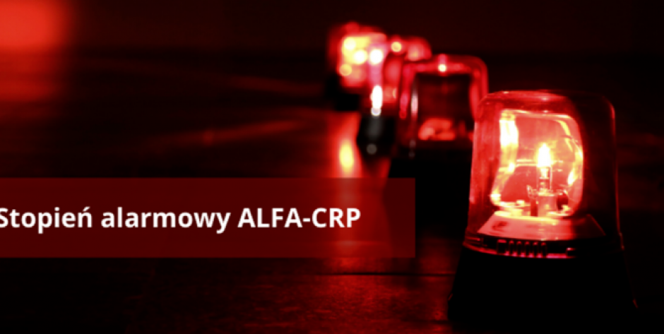 Pierwszy stopień alarmowy ALFA-CRP