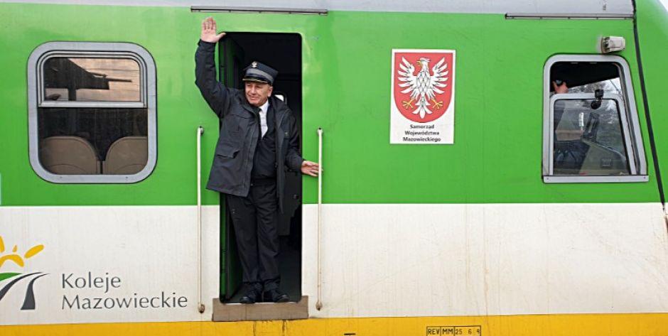 W Łukowie na dworcu PKP - pożegnanie maszynisty (zobaczcie zdjęcia!)