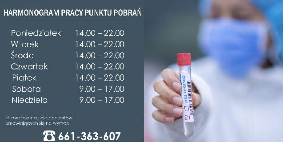 W Garwolinie w końcu można zrobić test na koronowirusa w kolejnych punktach pobrań 