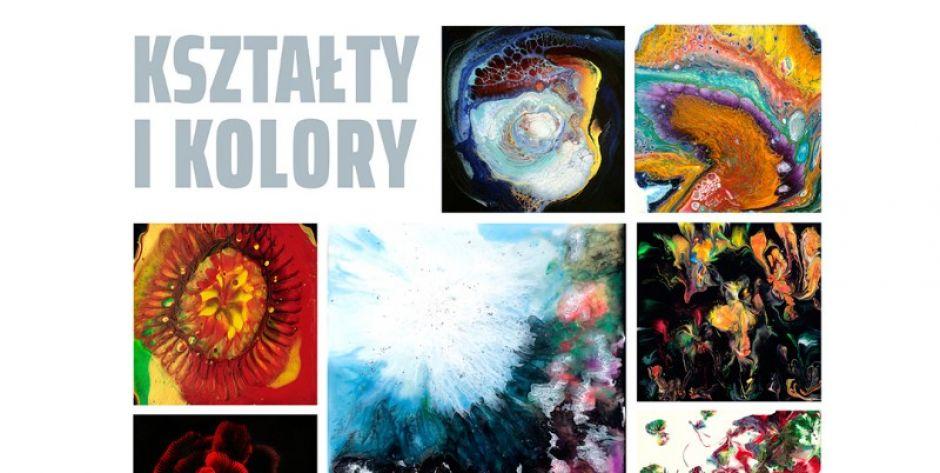 MOK Siedlce zaprasza na wernisaż wystawy pouring art „Kształty i kolory”