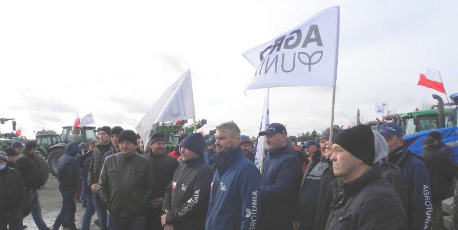 Rolnictwo krzyczy z rozpaczy - protest w Łukowie