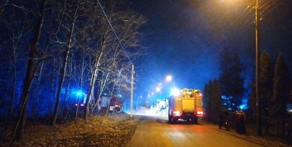 Ogień w gospodarstwie