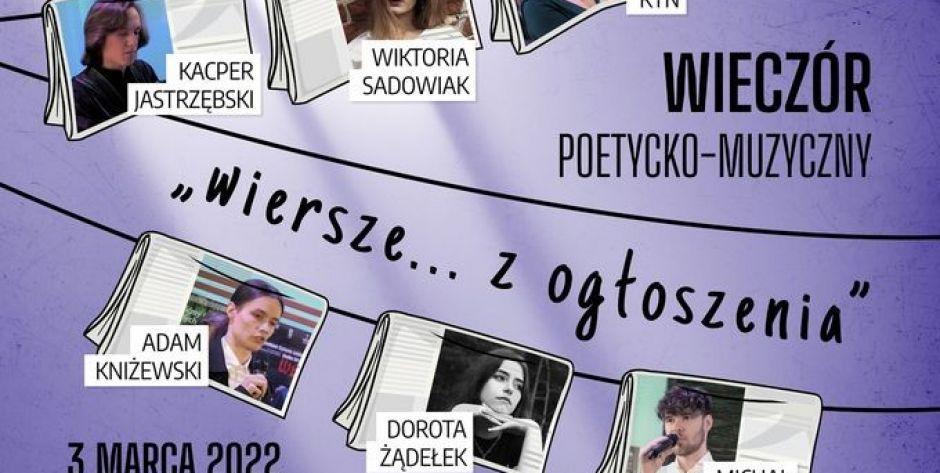 Wieczór poetycko –muzyczny Siedleckiej Grupy Literackiej „Witraż”