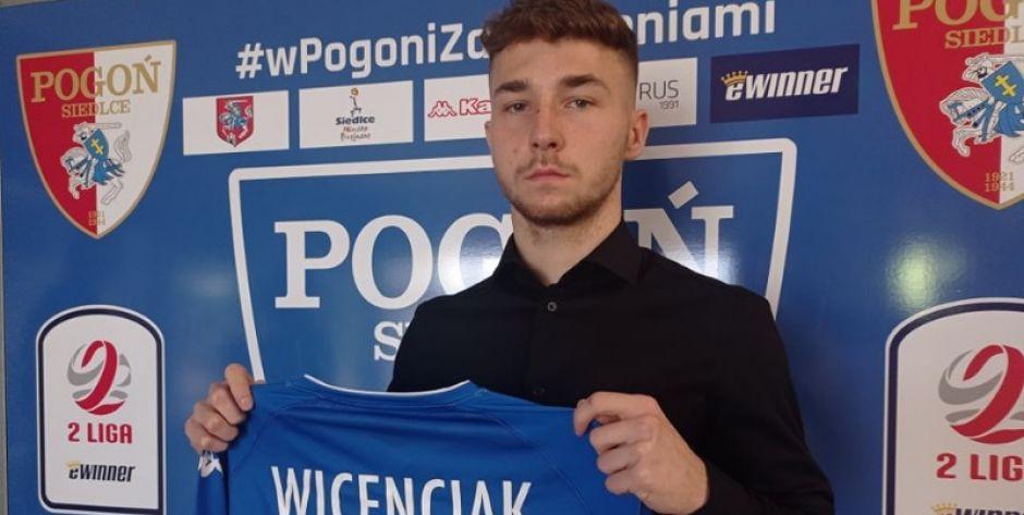Bartosz Wicenciak nowym piłkarzem Pogoni Siedlce