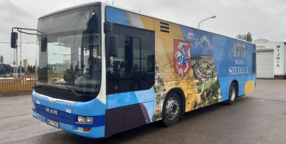 Specjalny autobus MPK Siedlce z okazji 475-lecia nadania praw miejskich