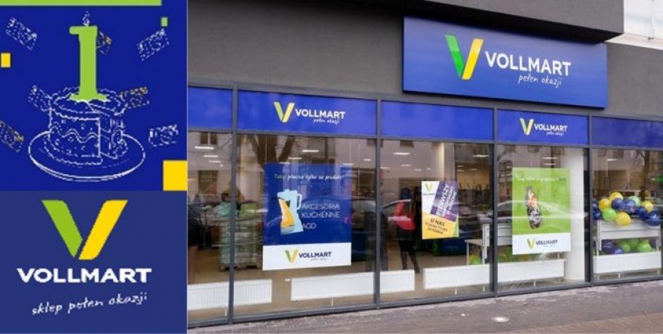 Sklep VOLLMART w Siedlcach świętuje pierwsze urodziny!