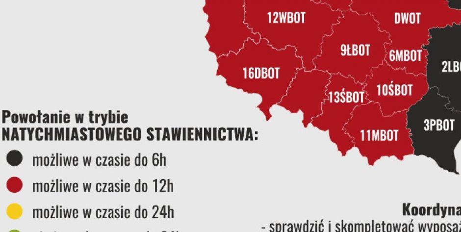 Status natychmiastowego stawiennictwa dla WOT