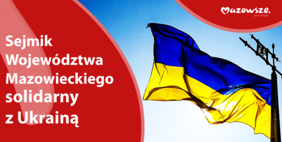 Mazowsze planuje pomoc dla Ukrainy