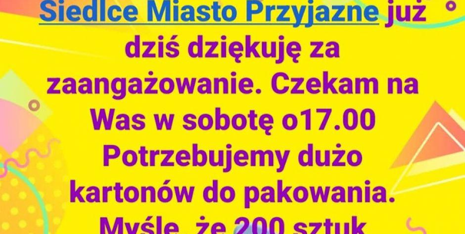 Potrzebne kartony przeprowadzkowe do pakowania pomocy dla Ukrainy!