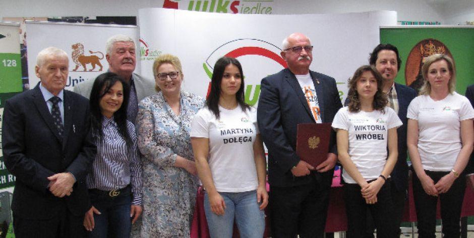 Konferencja prasowa WLKS Nowe Iganie: Sponsorzy dla mistrzyń i współpraca z ZSP nr 4