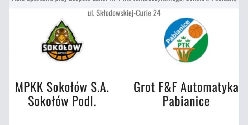 Pabianice lepsze od MPKK Sokołów SA Sokołów Podlaski 