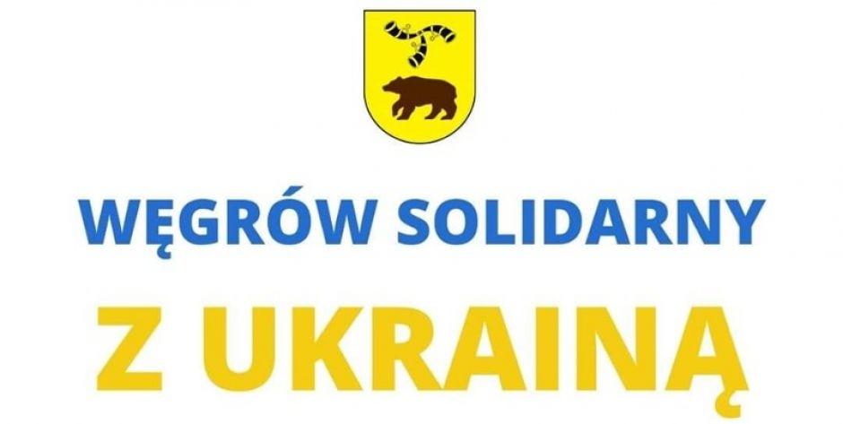  Węgrów solidarny z Ukrainą