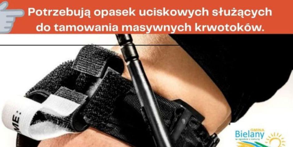 Zbierają na opaski uciskowe  