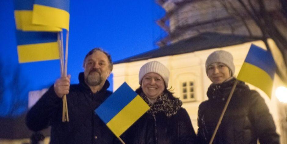 Siedlce Solidarne z Ukrainą! - zobaczcie zdjęcia i film z wiecu 