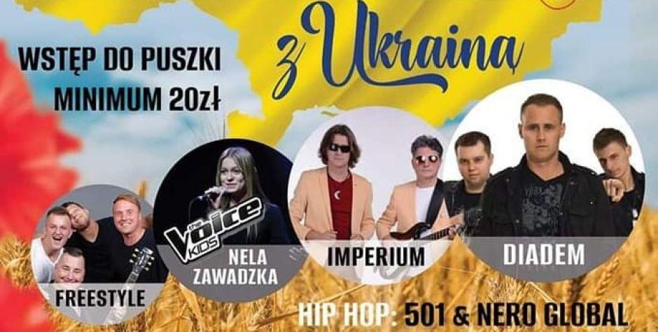 Łosice: Koncert charytatywny „Solidarni z Ukrainą”