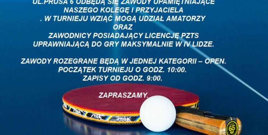 Turniej Tenisa Stołowego im. Marka Gutha