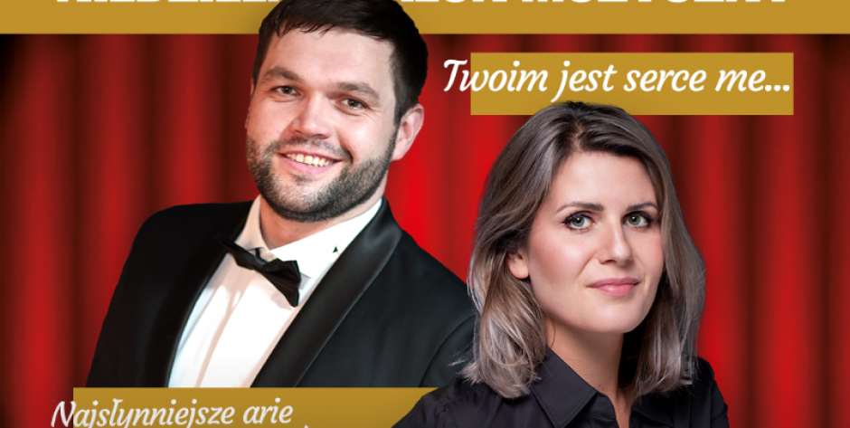 Nazarii Kachala i Małgorzata Marczyk w koncercie „Twoim jest serce me...” 