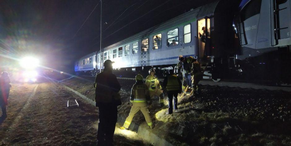Śmiertelne potracenie przez pociąg na trasie Mińsk Mazowiecki - Mińsk Mazowiecki Anielina