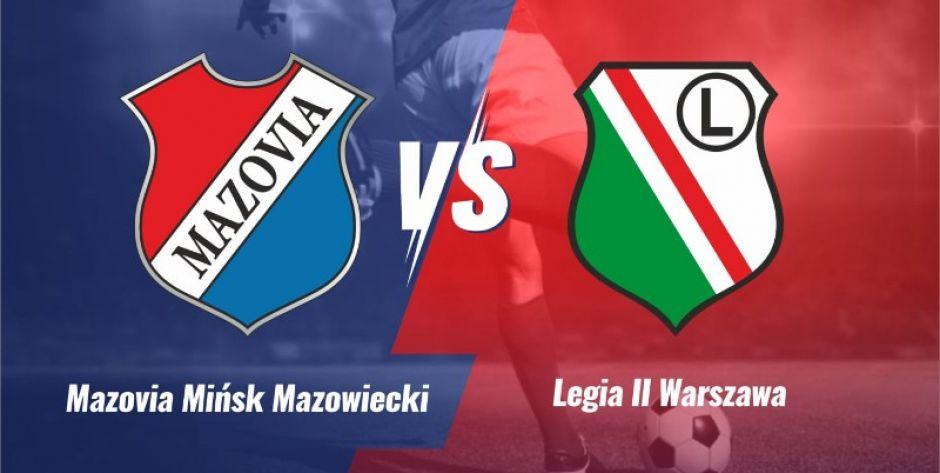 Do Mińska przyjedzie Legia II Warszawa. Zmierzy się z Mazovią w 1/8 MPP
