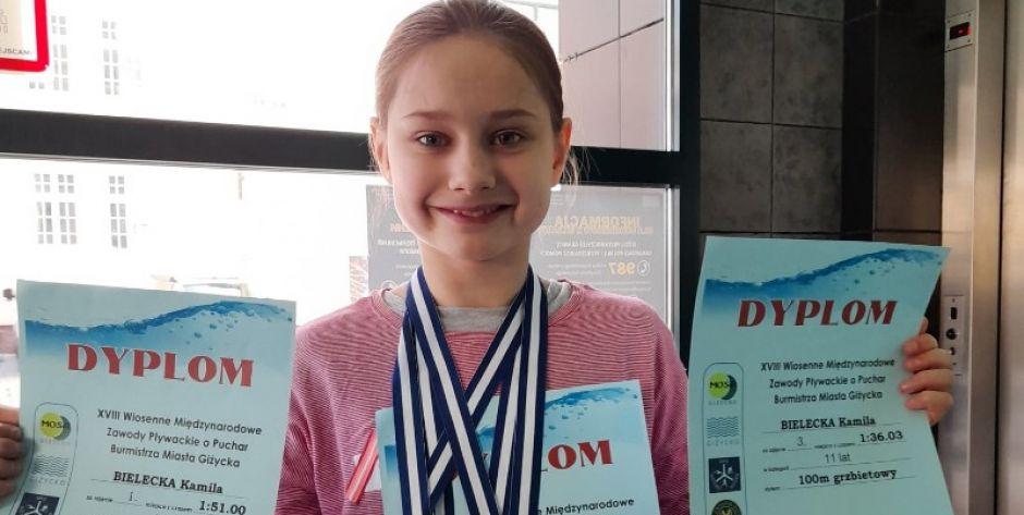 Kamila i Michał spisali się na medal w Giżycku!