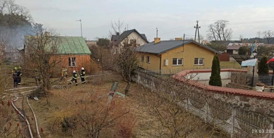 Tragiczny pożar w Jarnicach. Dwie osoby nie żyją