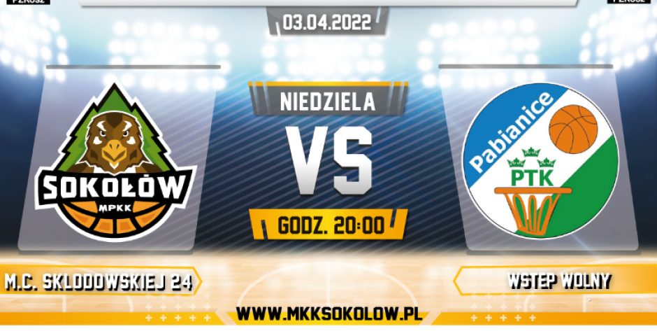Mecz o być albo nie być w play-off dla MPKK Sokołów SA Sokołów Podlaski