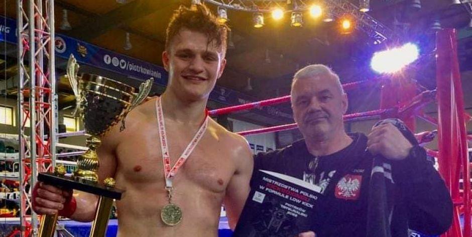 Dominik Grzęda mistrzem Polski! Trzy medale TKKF Siedlce