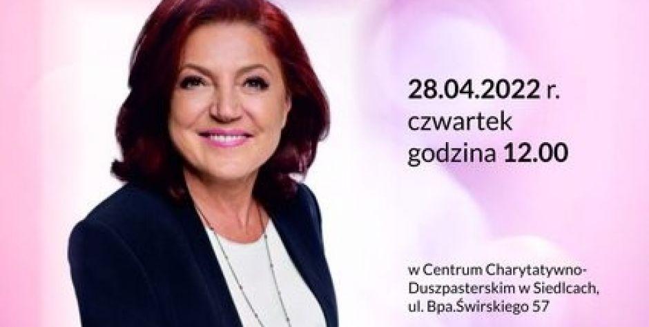 Spotkanie z Urszulą Dudziak w Siedlcach