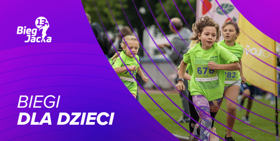 Biegi dziecięce w ramach Biegu Jacka