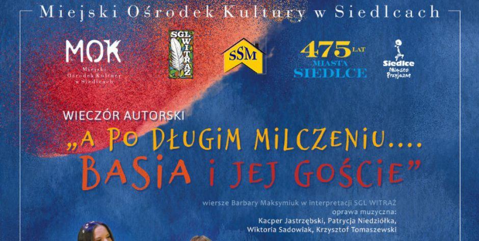 Wieczór poetycki Barbary Maksymiuk. Finał konkursów poetyckich