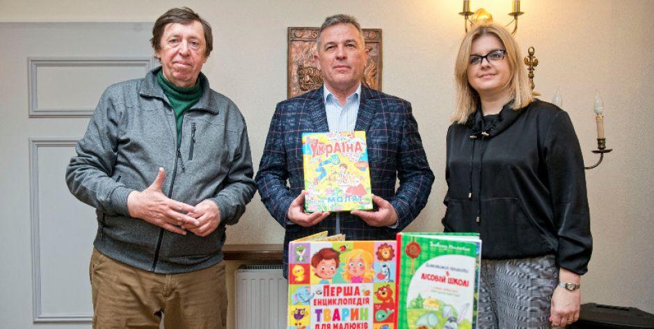 Książki w języku ukraińskim w Miejskiej Bibliotece Publicznej w Siedlcach