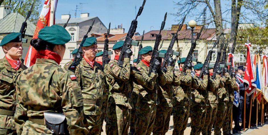 Uroczystości majowe w Siedlcach