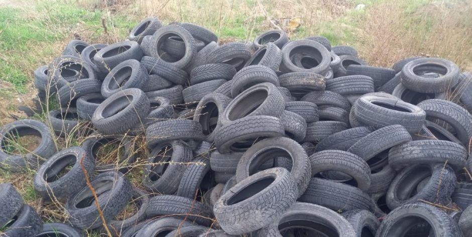 Wysypisko opon w Pruszynku - Jeśli nie uda się ustalić sprawcy, koszty utylizacji pokryje Gmina Siedlce