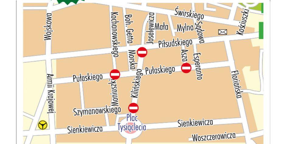 W związku z Jarmarkiem św. Stanisława w Siedlcach - utrudnienia w ruchu