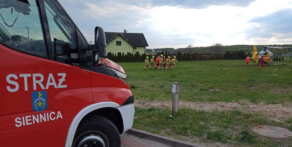 Petadra poraniła mu ręce i urwała palec