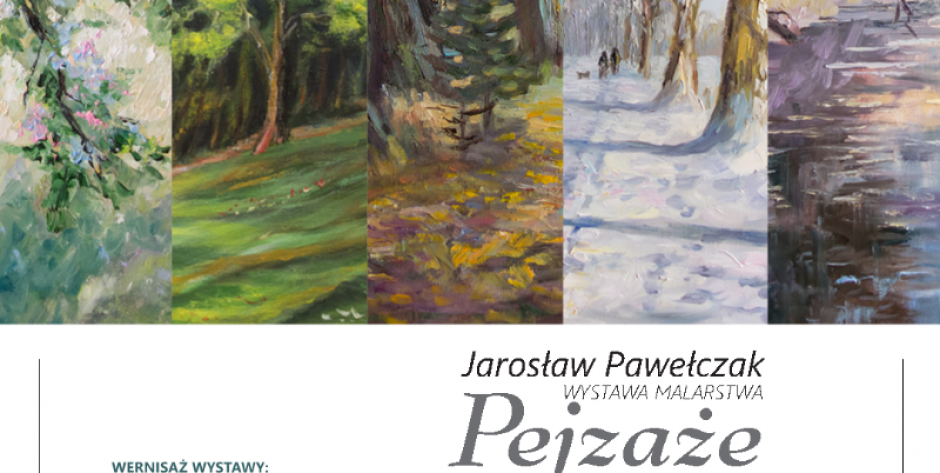 Wernisaż wystawy malarstwa Jarosława Pawełczaka