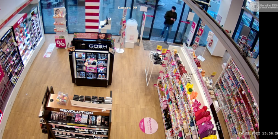 Ukradł perfumy w Hebe. Rozpoznasz go?