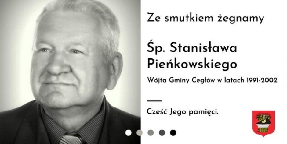 Zmarł Stanisław Pieńkowski - były wójt Gminy Cegłów 