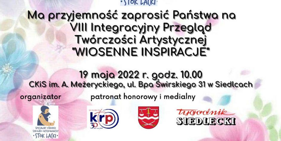 Wiosenne Inspiracje - Integracyjny Przegląd Twórczości Artystycznej