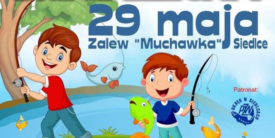 Piknik wędkarski nad zalewem z okazji Dnia Dziecka 