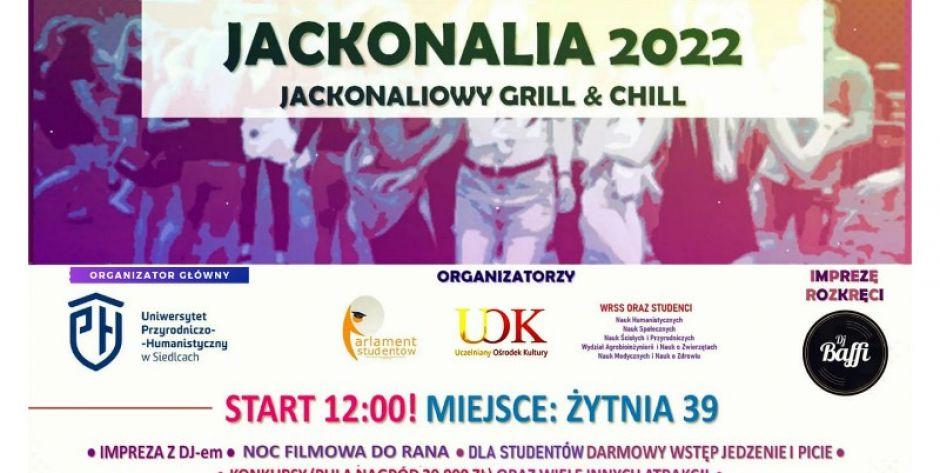 Jackonalia 2022 - z grillem i drink barem bezalkoholowym 