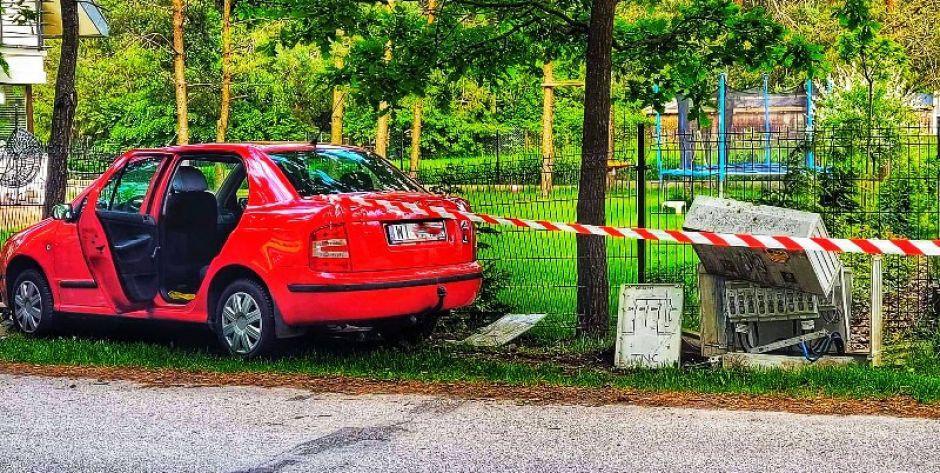 Wypadek w miejscowości Myrcha