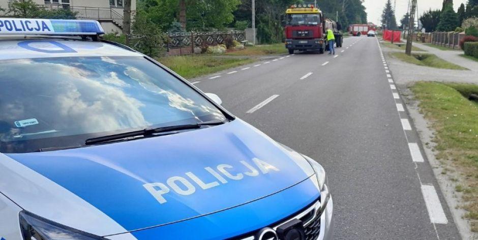 Czerśl: 4-latka zginęła pod kołami ciężarówki
