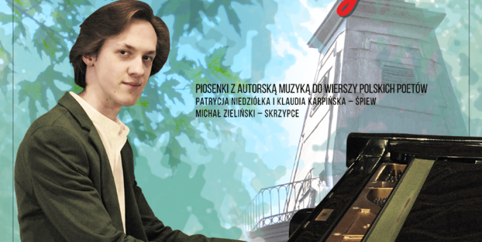 Na skwerze przy fontannie - koncert pianisty Kacpra Jastrzębskiego