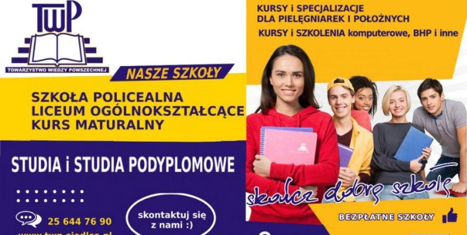Skończ dobrą szkołę, czyli TWP w Siedlcach to miejsce dla Ciebie!