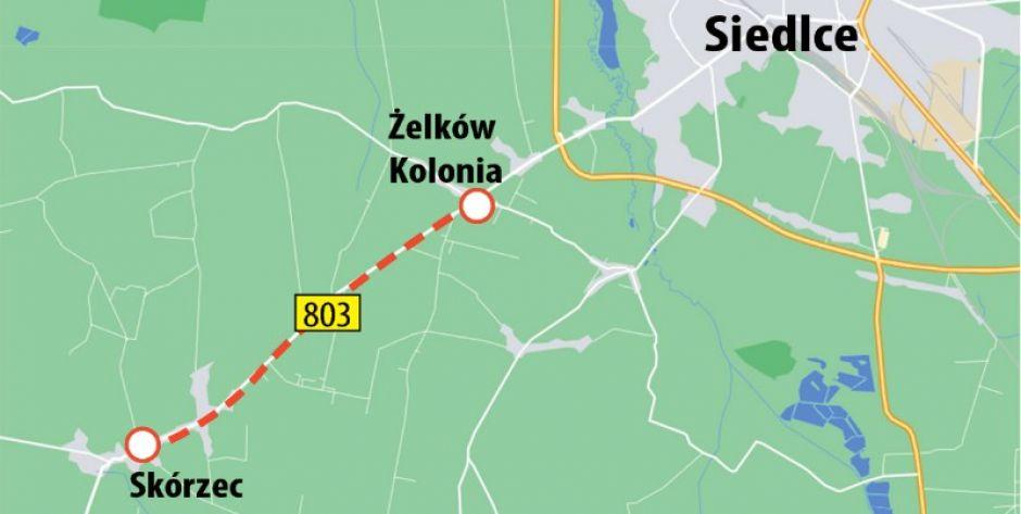 Czy droga 803 zostanie zamknięta? Na kierowców i właścicieli firm padł blady strach