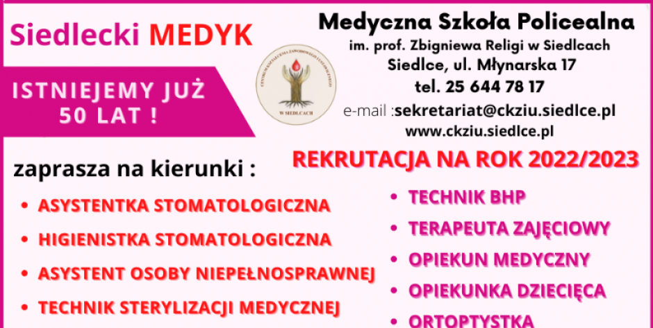 Siedlecki Medyk stawia na jakość, nowoczesność, innowacje